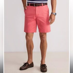 Vineyard Vines Links Short in “Crab Shell” (salmon/coral)